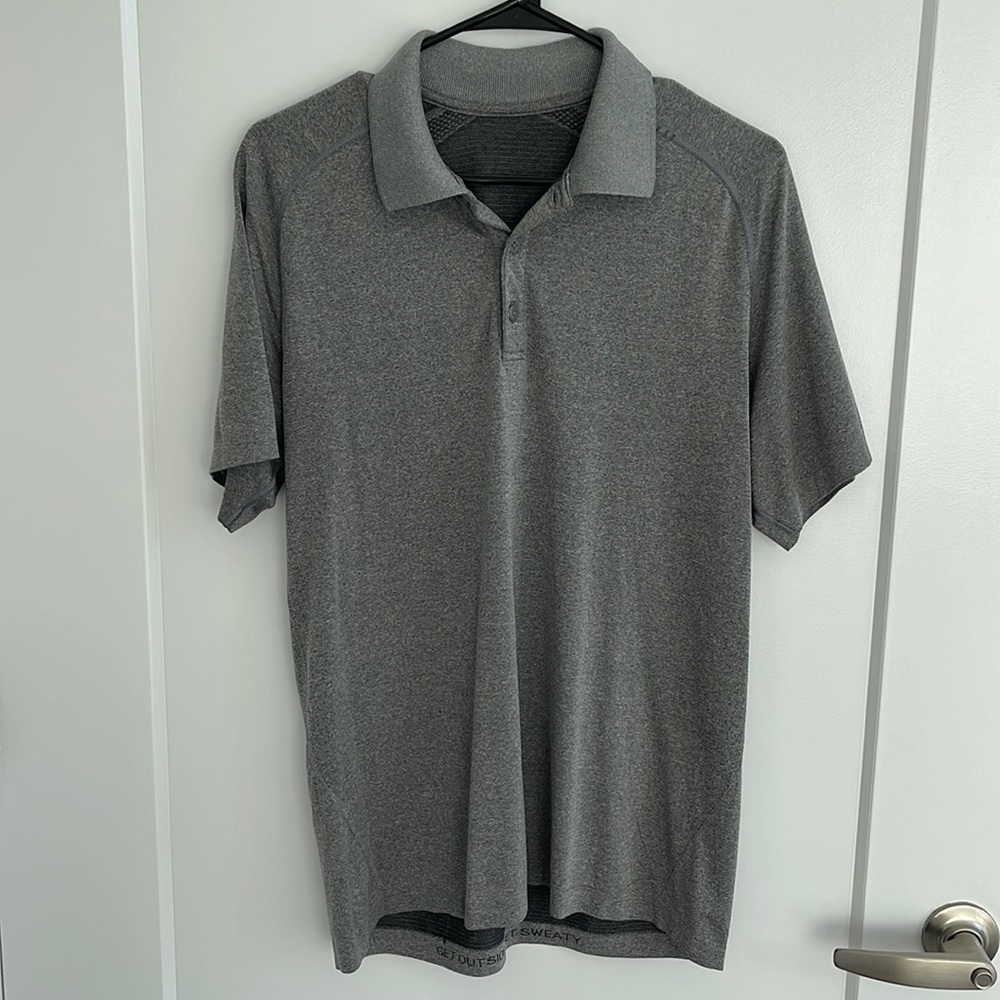 Lululemon Men’s Polo Gray Size L